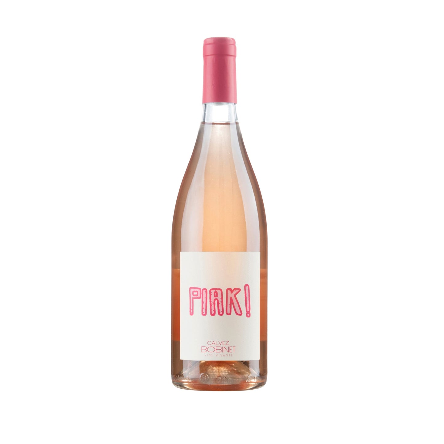 Domaine Calvez-Bobinet, PIAK ROSE, Cabernet Franc en presse directe, Aunis et Ch’nin sinon rien, Rosé, Saumur, Loire, France