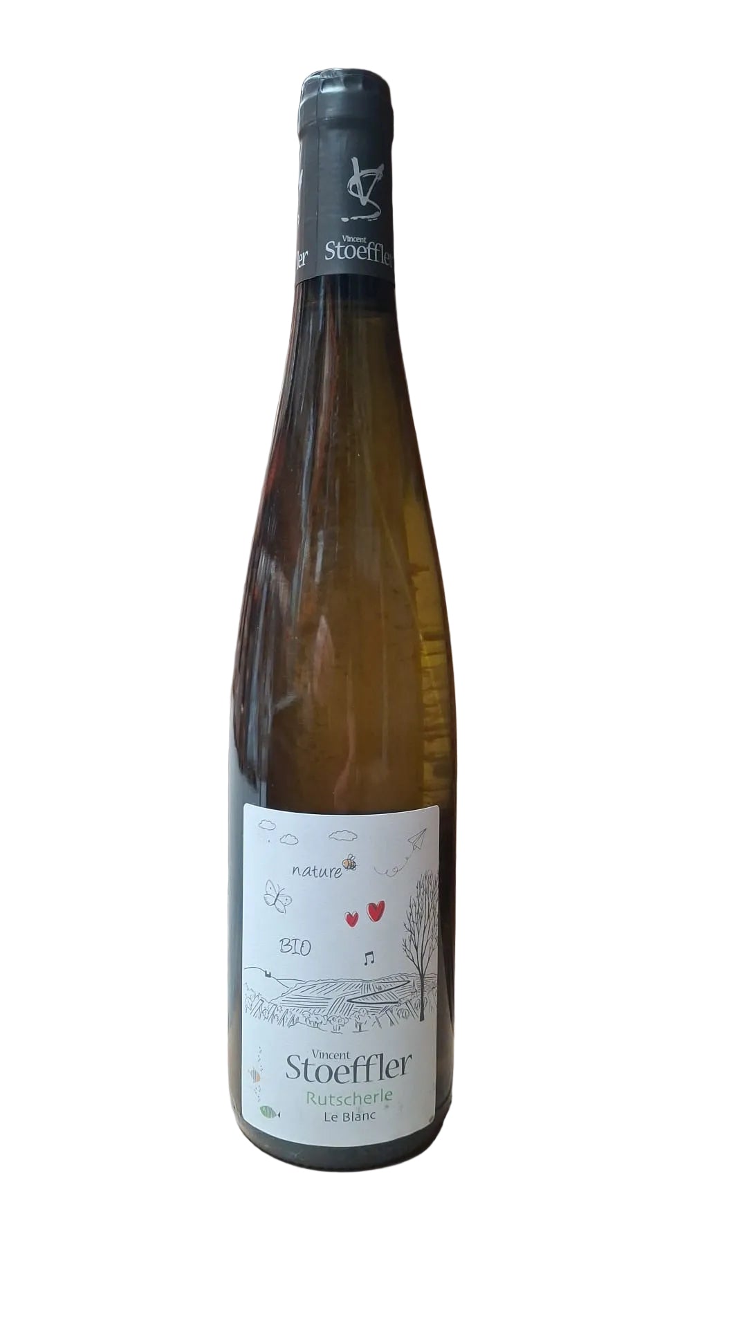 Domaine Stoeffler, Le Blanc Rutcherle, Pinot Blanc et Muscat, Alsace, France