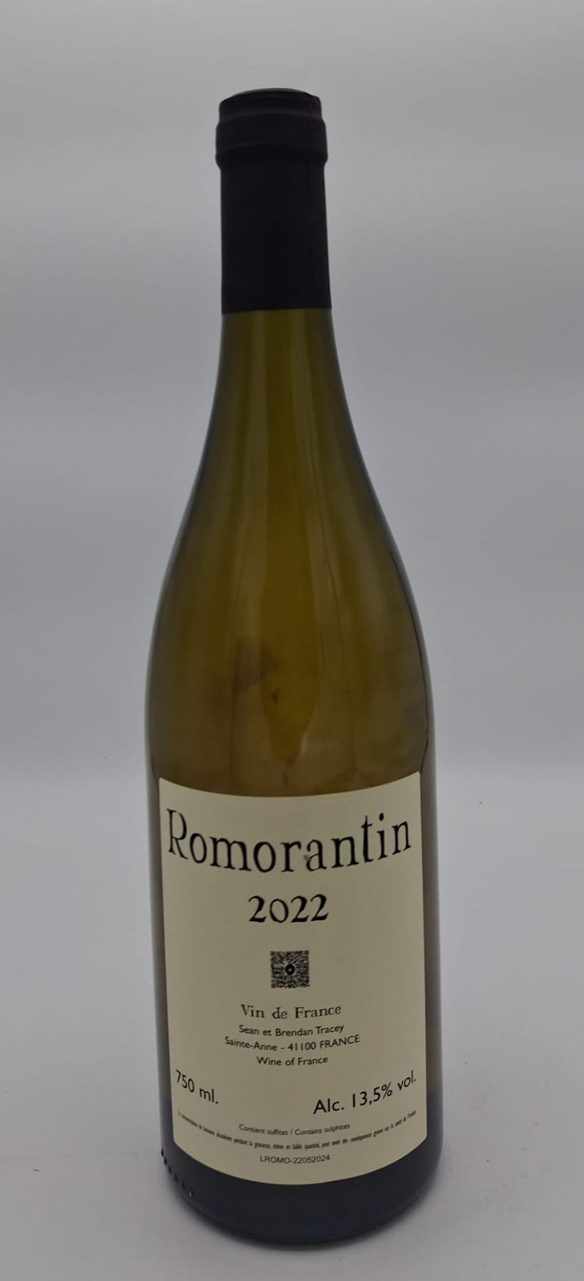 Domaine Le Clocher, Brendan Tracey, Romorantin 2022,Romorantin, Blanc, Loire, France