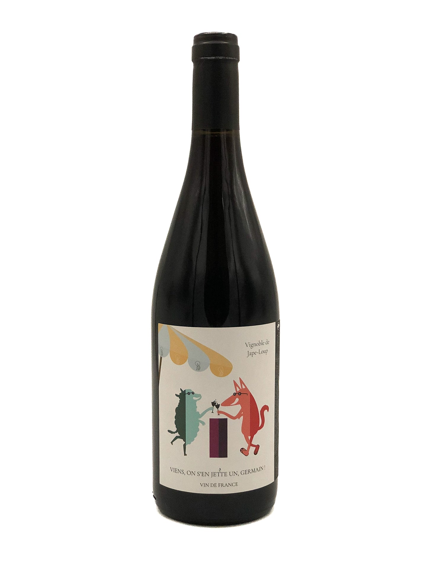 Vignoble Jape-Loup, Viens on s’en jette un germain, Syrah, Cinsault, Grenache, Rouge, Rhône, France