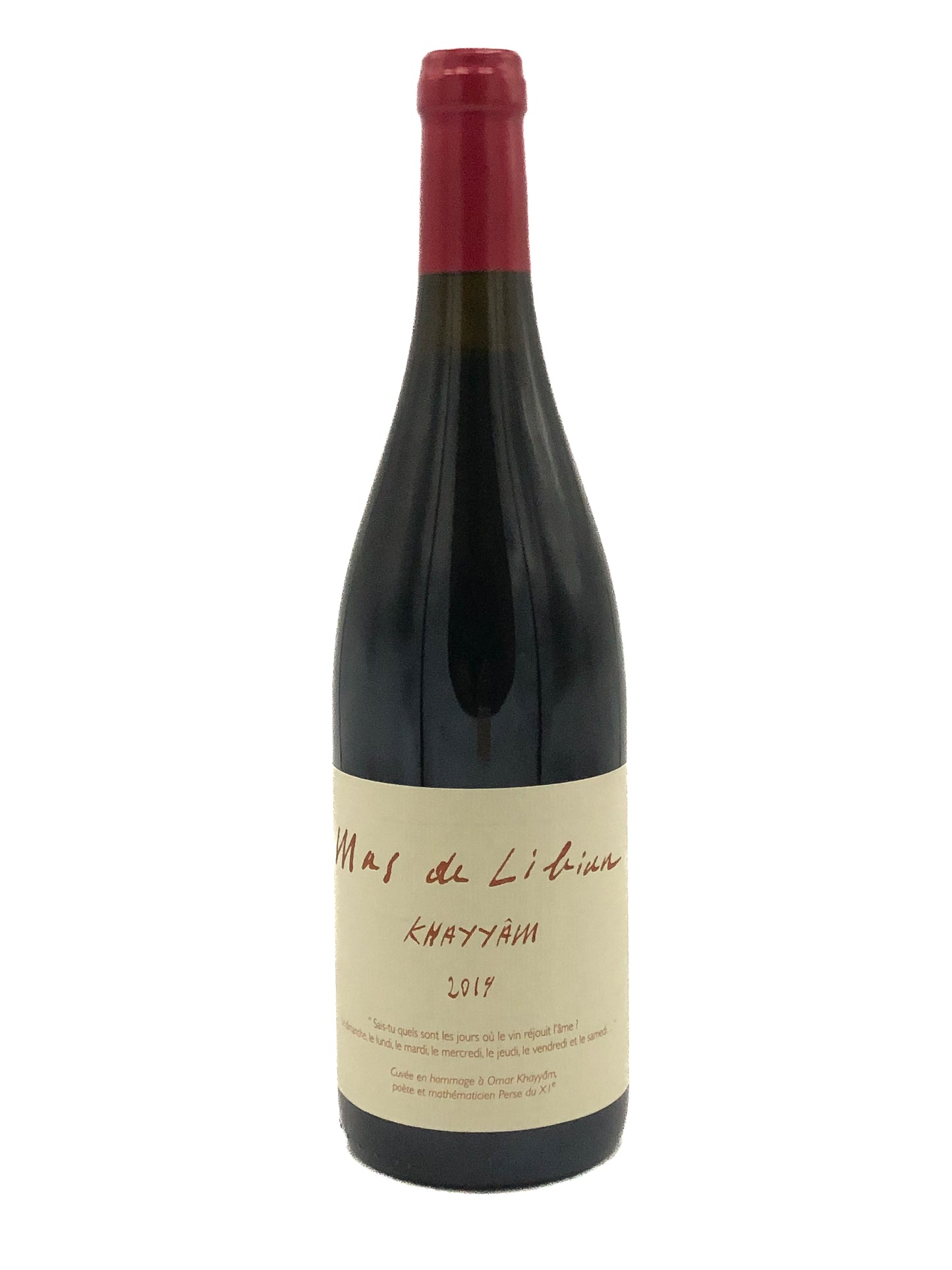 Mas de Libian, Khayyam 2019, Grenache, mourvèdre, Syrah, Rouge, Rhone, Ardèche Sud