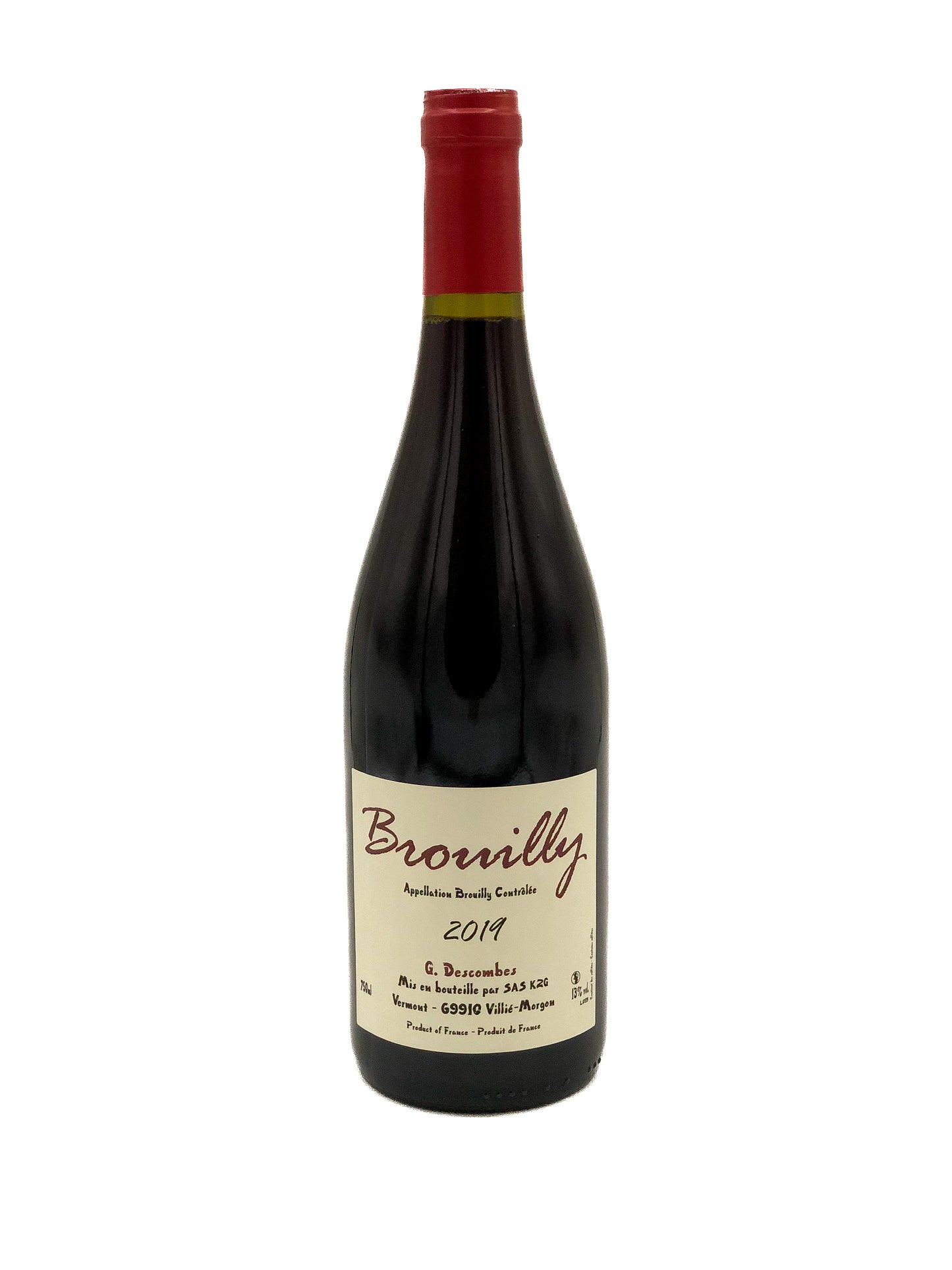 Domaine Georges Descombes, Brouilly 2022, Gamay, Beaujolais, Rouge, France