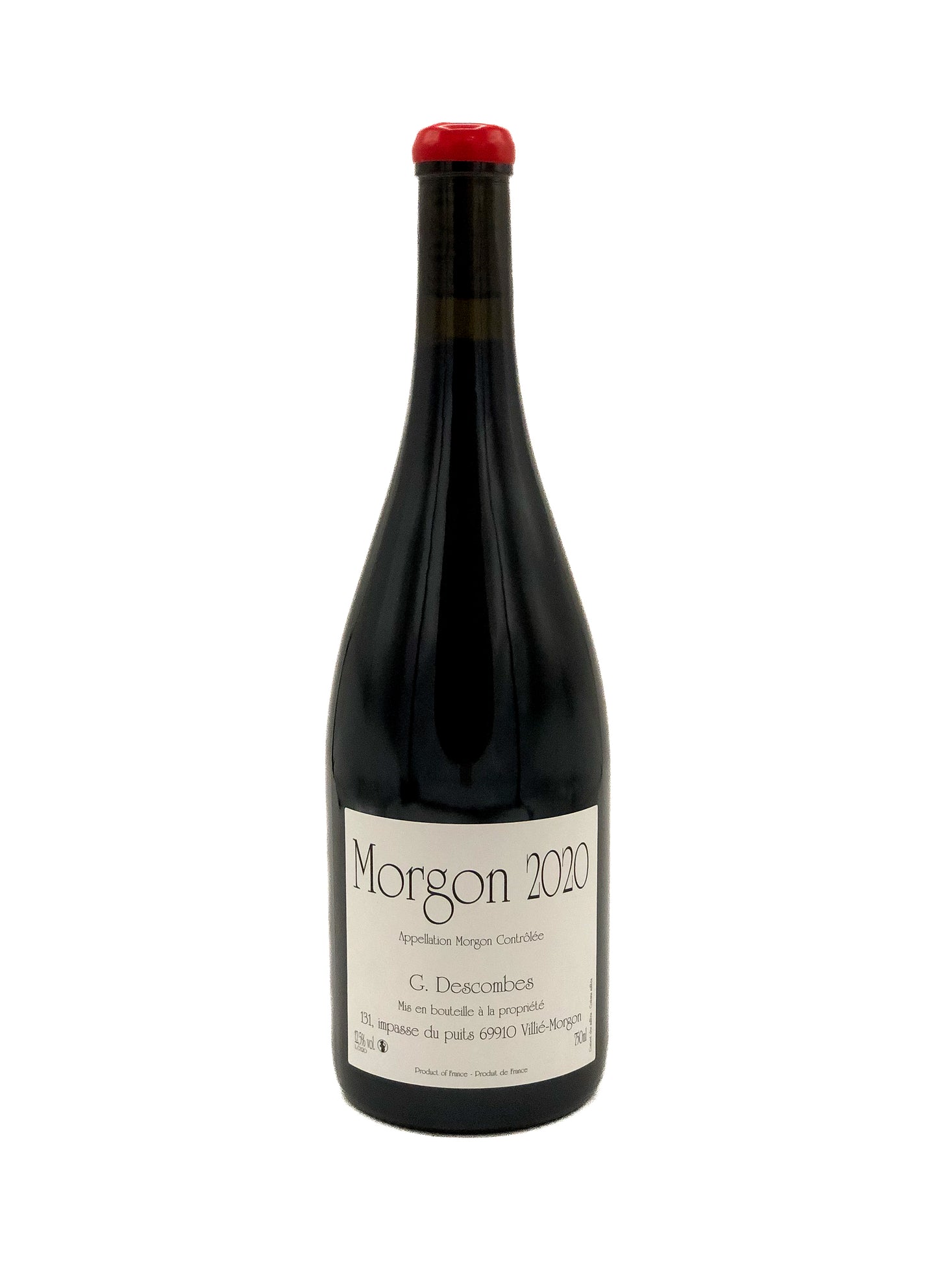 Domaine Georges Descombes, Morgon 2020, Beaujolais, Gamay, Rouge, France