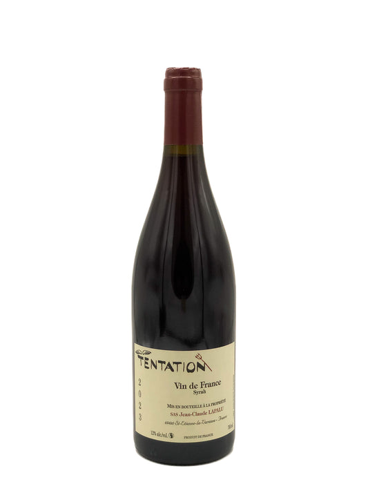 Domaine Jean-Claude Lapalu, Beaujolais Village, Tentation 2023, Gamay, Rouge, Syrah, Beaujolais, France