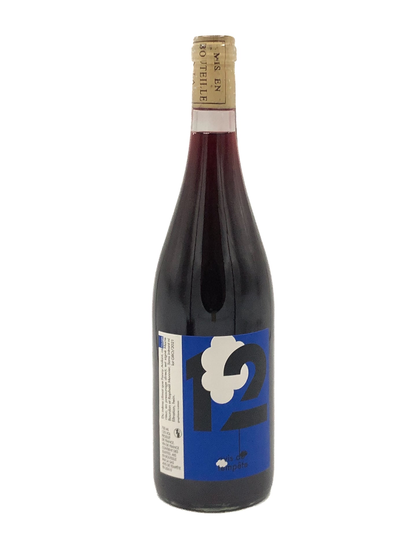 Domaine Ratapoil, Avis de Tempete 12, 2021, Grolleau, Rouge, Jura, France