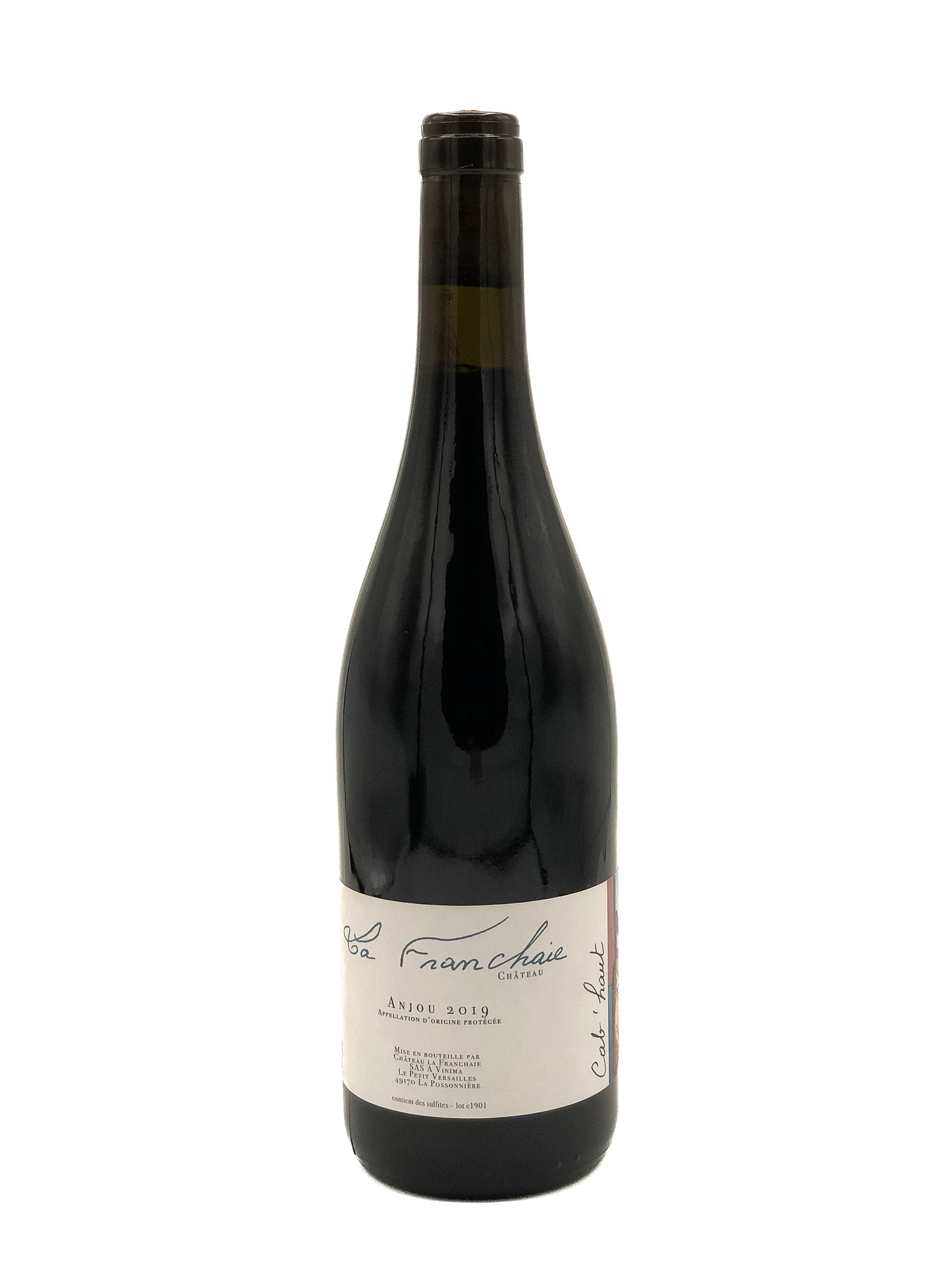 Domaine de La Franchaie, Eric Dubois, Cab’haut 2019, Cabernet Franc et Sauvignon, Loire, France