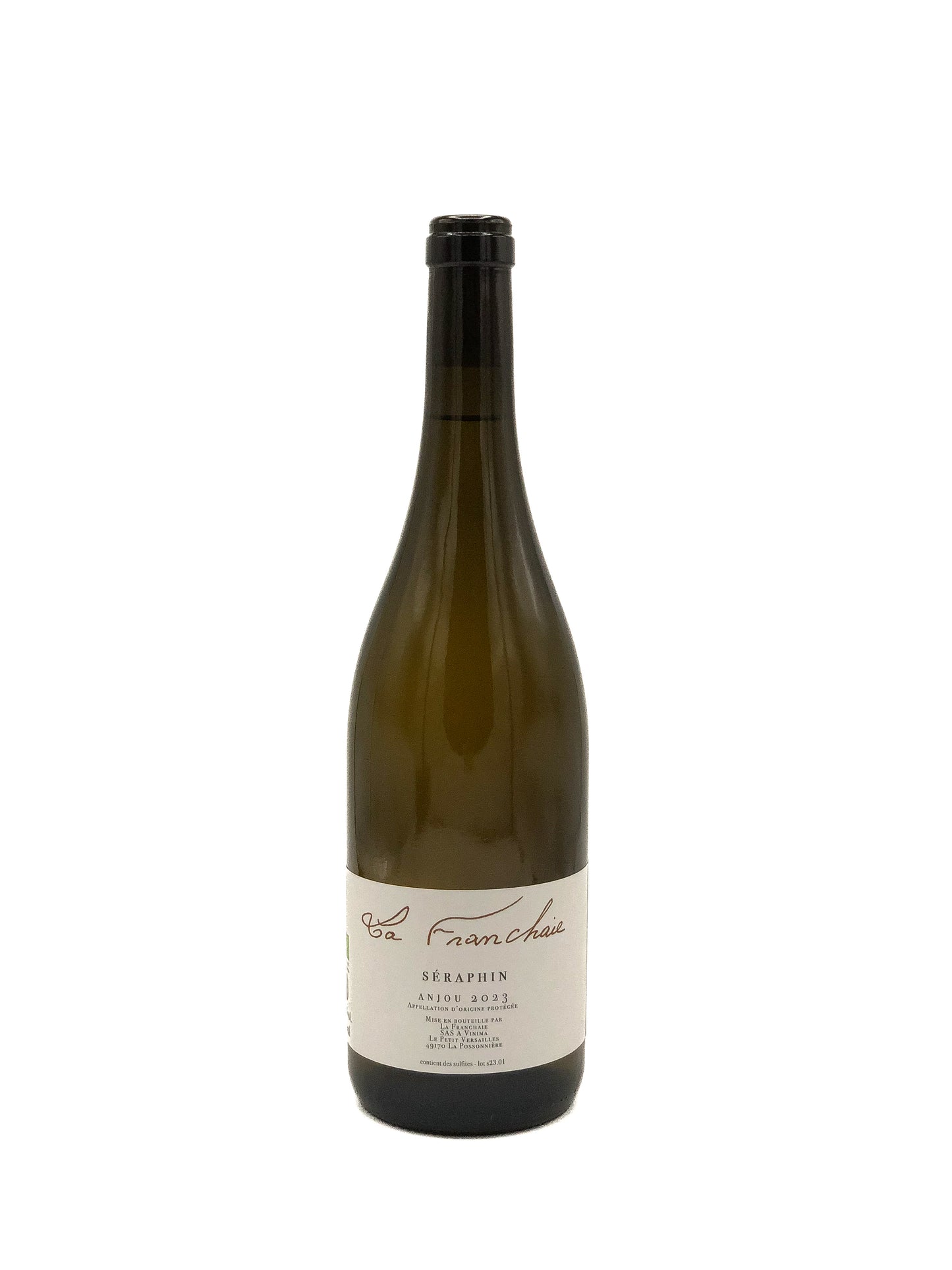 Domaine de la Franchaie, Eric Dubois, Séraphin 2023, Chenin, Blanc, Loire, France