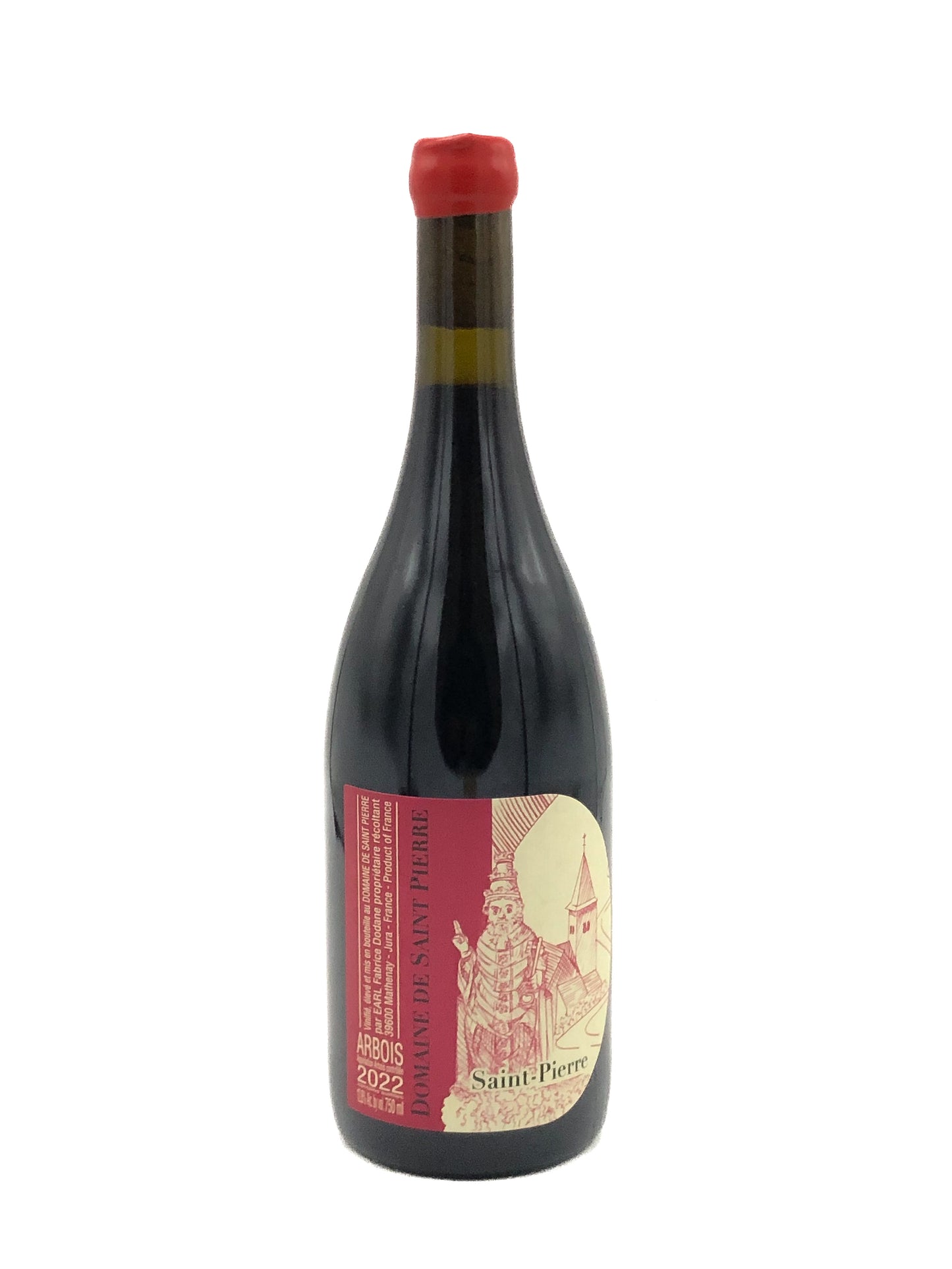 Domaine de Saint-Pierre, Fabrice Dodane, Saint-Pierre 2022, Pinot Noir, Rouge, Arbois, Jura, France