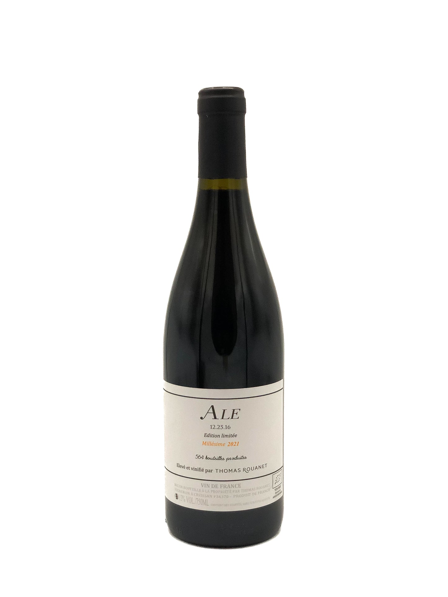 Domaine Thomas Rouanet, Ale 2022, Allicante, Syrah, Grenache, Carignan, Rouge, Languedoc, France