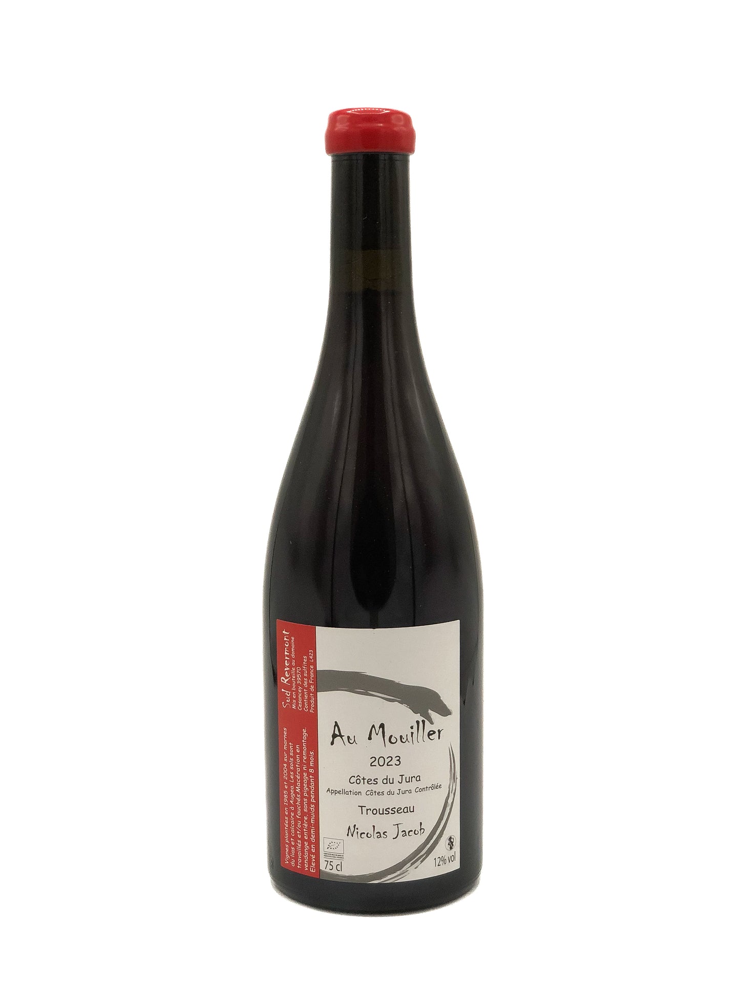 Domaine Nicolas Jacob, Au Mouiller 2023, trousseau, Rouge, Jura, France