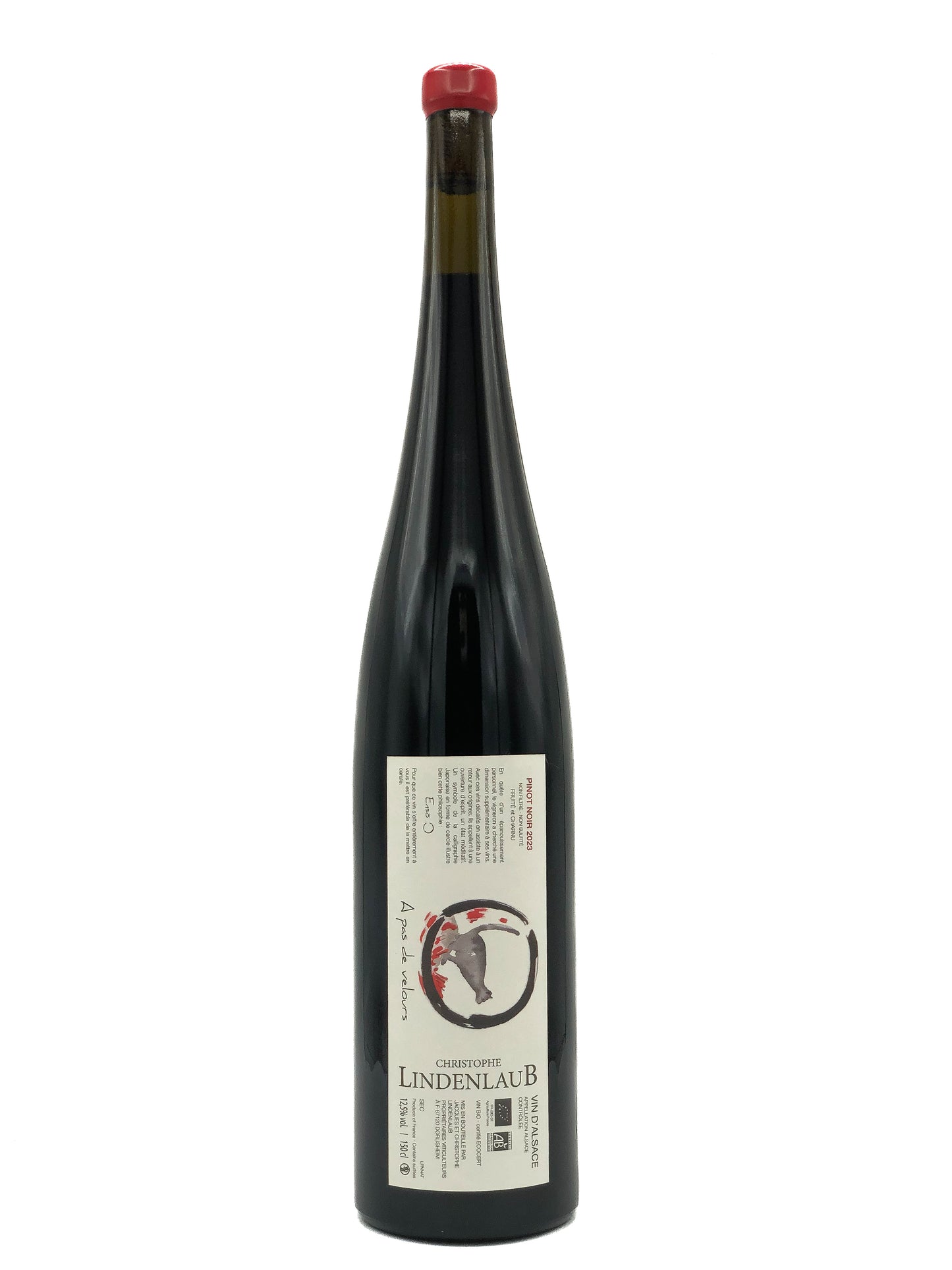 Domaine Lindenlaub, Christophe Lindenlaub, Magnum, À pas de velours 2023, Pinot Noir, Alsace, France, Rouge