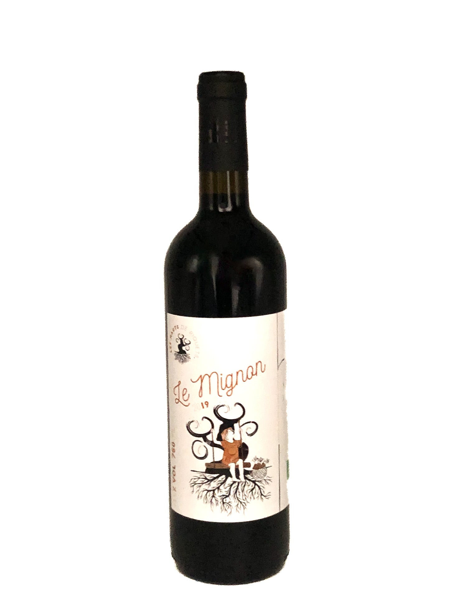 Domaine des Hauts de Riquets, Mignon 2019, Merlot, Cabernet Franc, Rouge, Sud Ouest, France