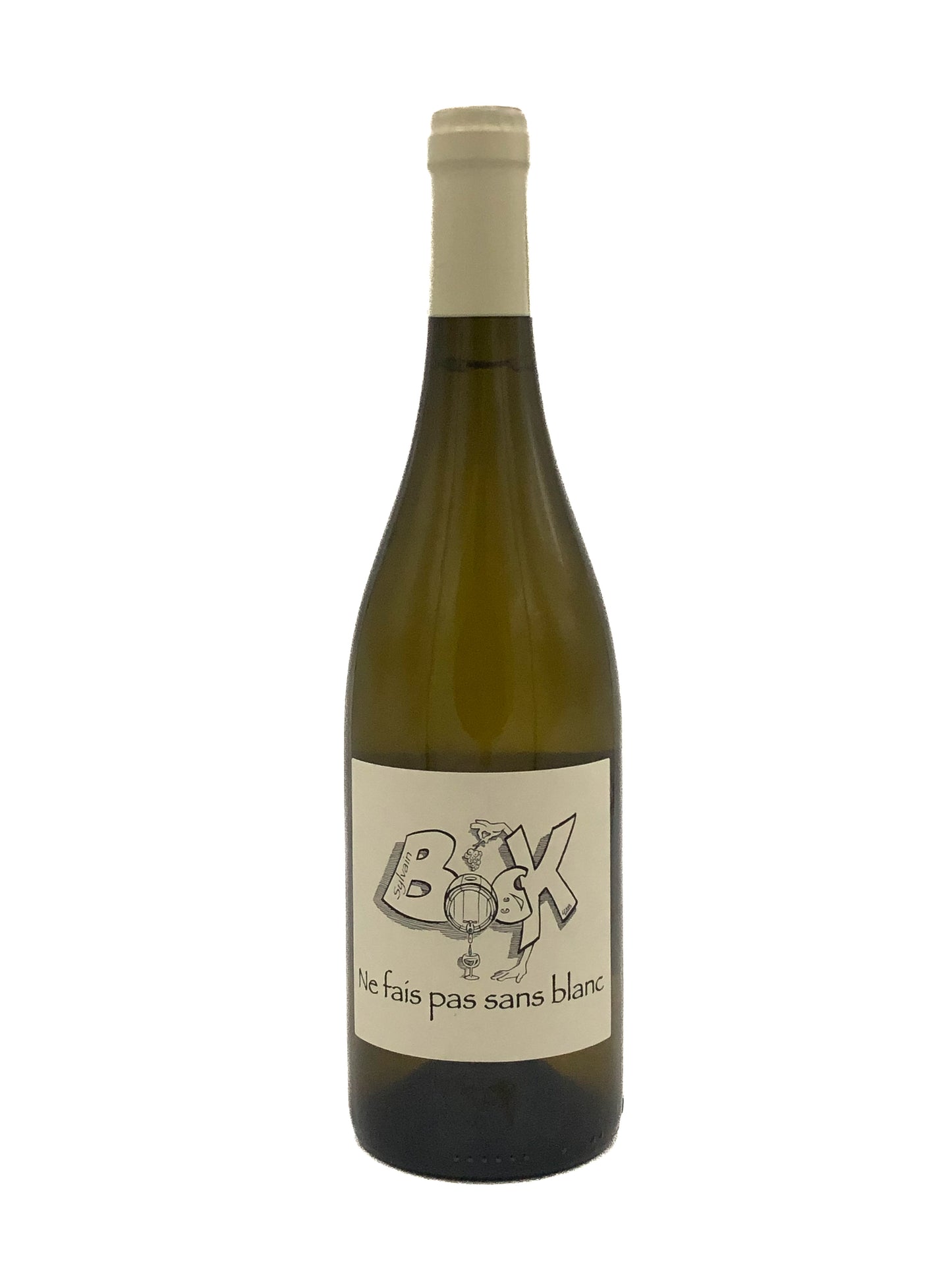 Domaine Sylvain Bock, Ne fais pas sans Blanc 2023 , Chardonnay, Grenache, Blanc, Ardèche, Rhones Sud, France