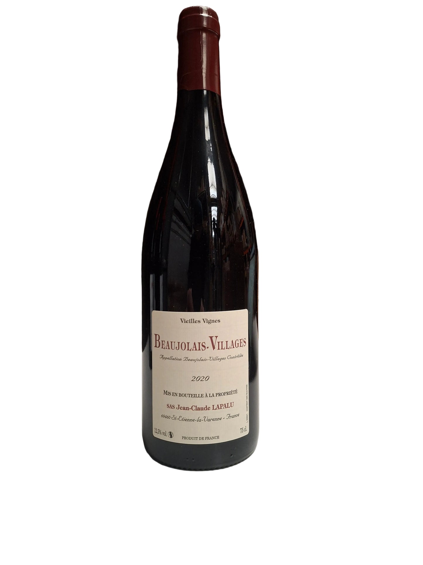 Domaine Jean-Claude Lapalu, Beaujolais Village Vieilles vignes 2020, Gamay, Rouge, Beaujolais, France