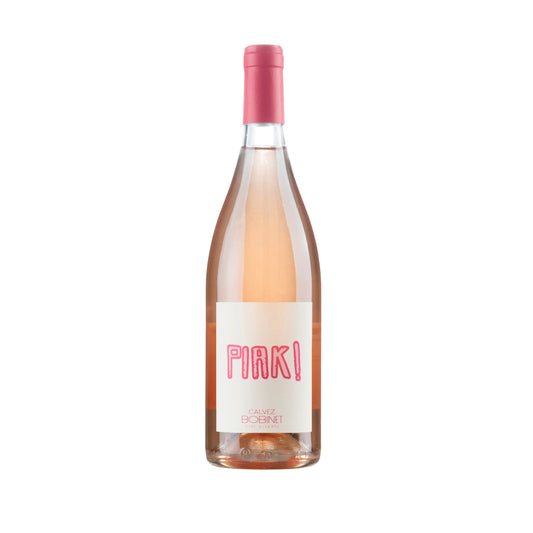 Domaine Calvez-Bobinet, PIAK ROSE, Cabernet Franc en presse directe, Aunis et Ch’nin sinon rien, Rosé, Saumur, Loire, France