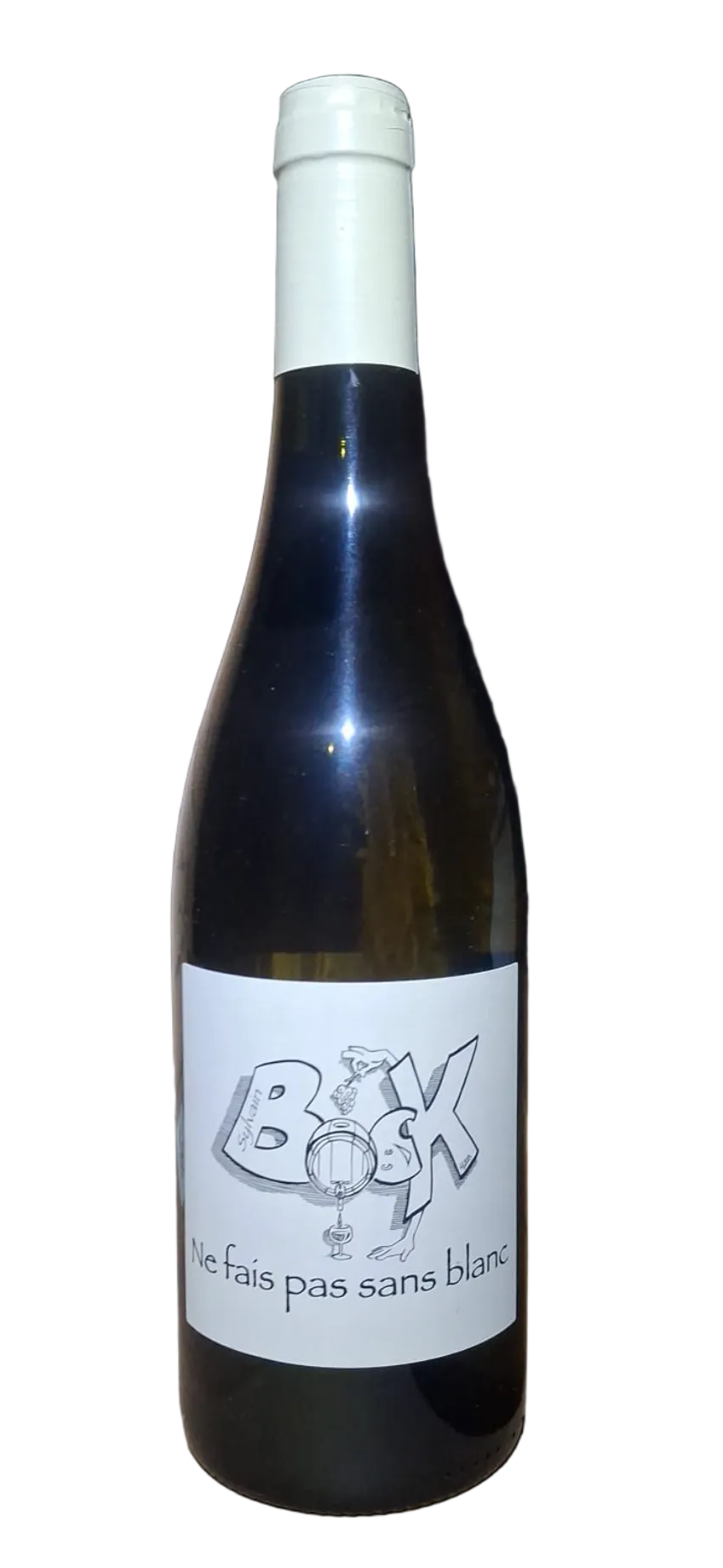 Domaine Sylvain Bock, ne fait pas sans Blanc, Magnum, Chardonnay, Blanc, Ardèche, Rhône Sud, France