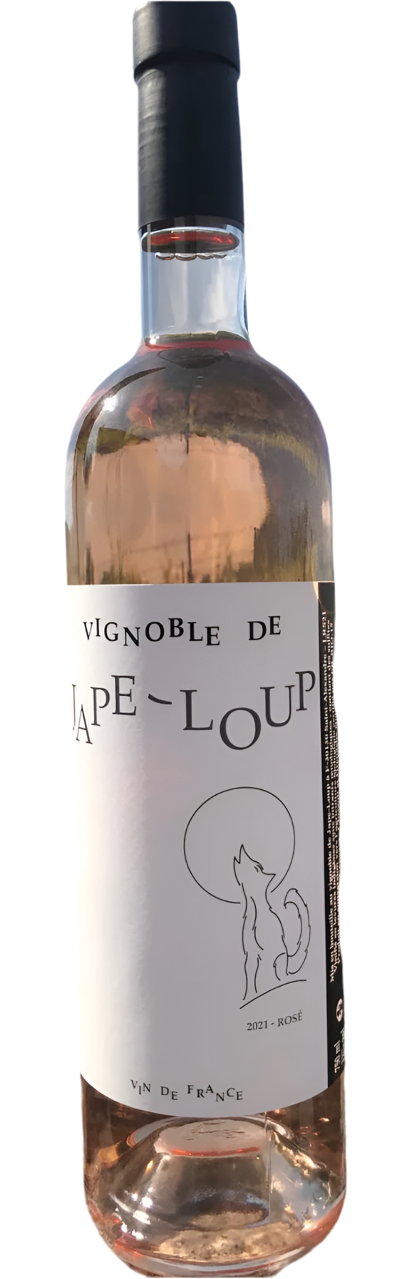 Domaine Jape-Loup, Rosé 2021, Cinsault et Grenache, Rhône Sud, France