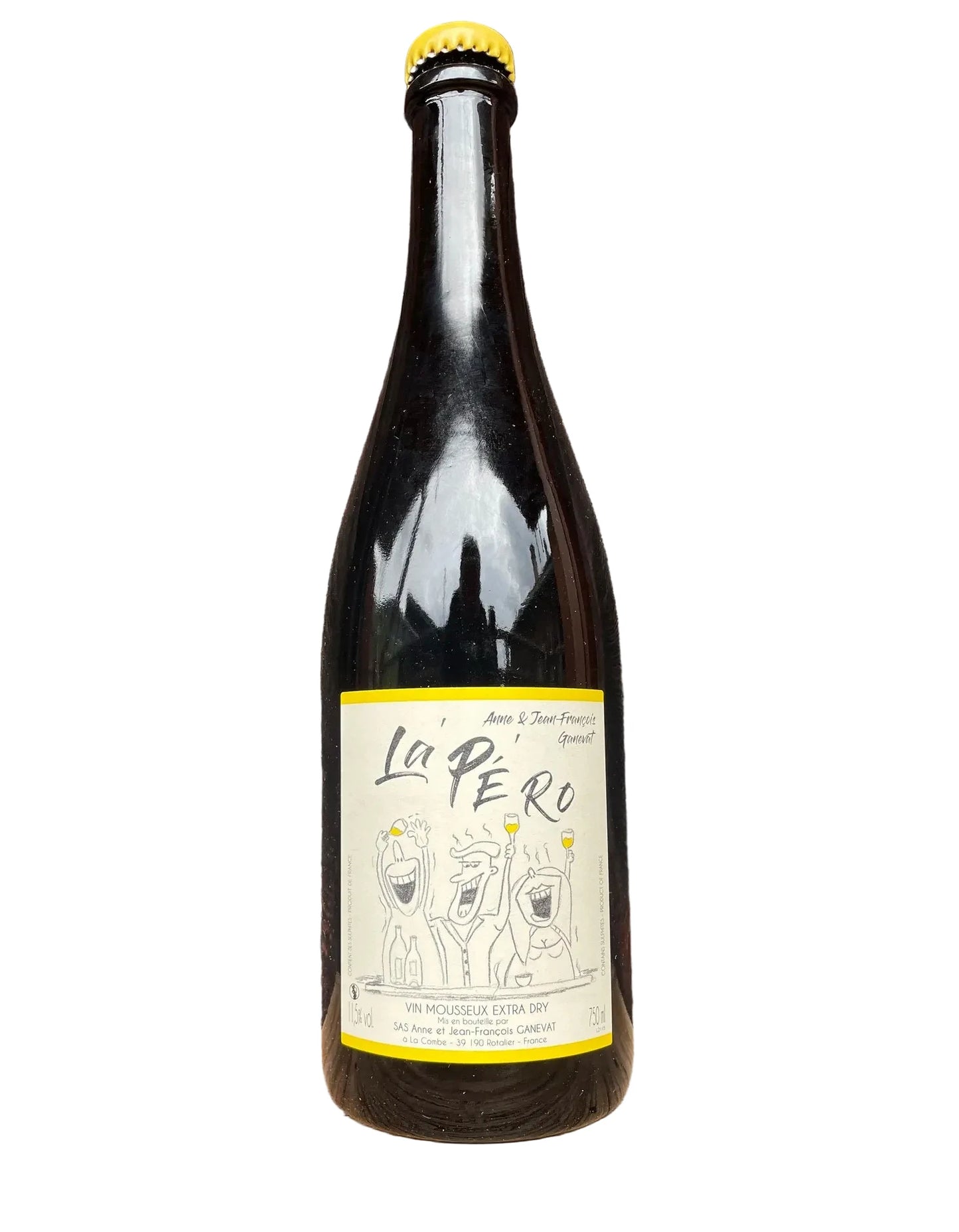 Domaine Anne et Jean-Francois Ganevat, l’Apéro, Petnat, Sylvaner, Riesling, Blanc, Rotalier, Jura, France
