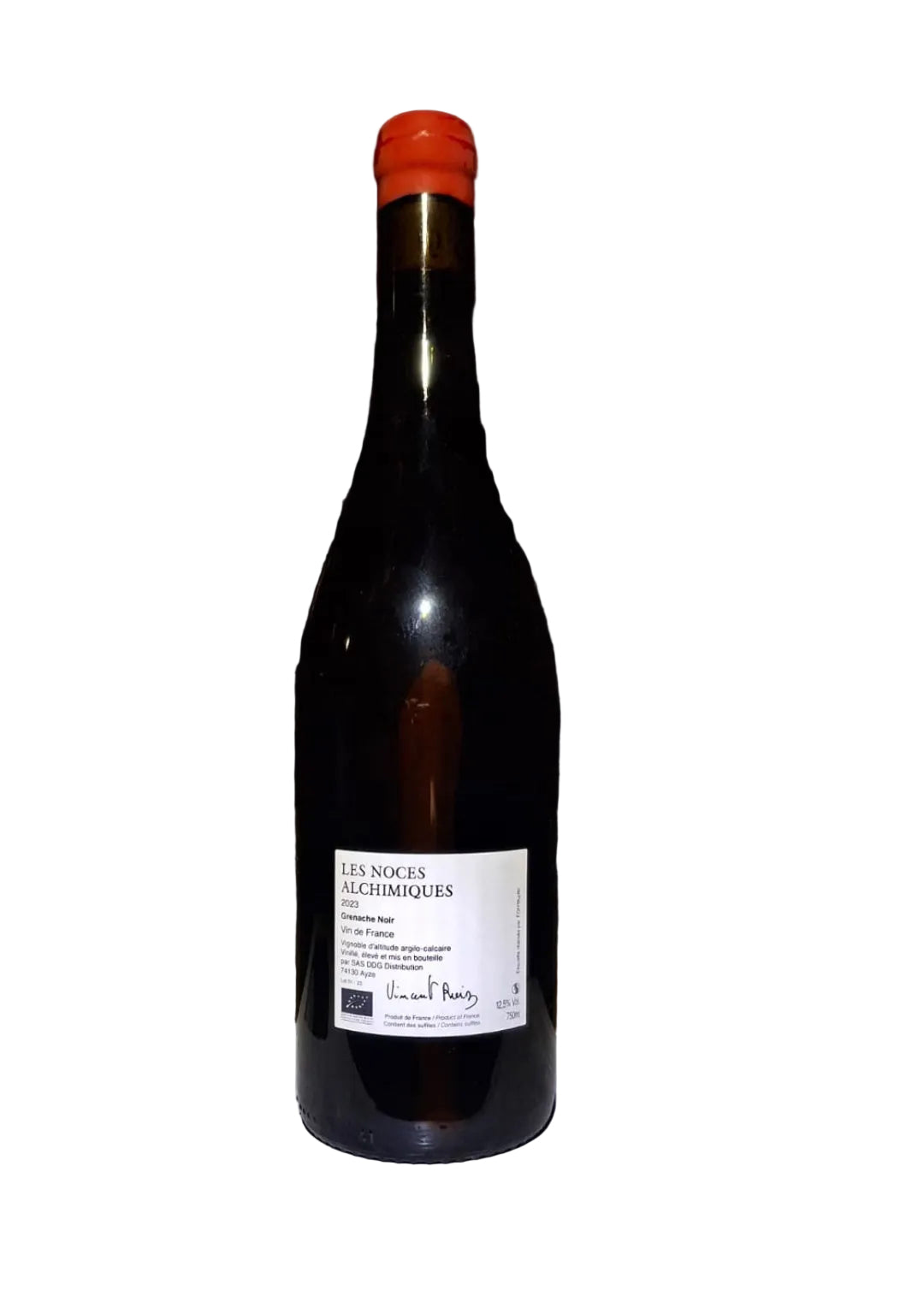 Domaine de Vincent Ruiz, les Noces Alchimiques 2023, Grenache, Rouge, Ardèche, France