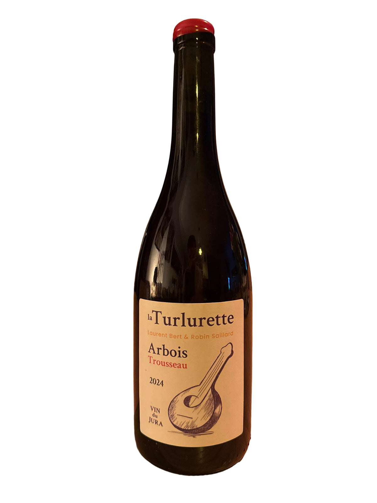 Domaine de la Turlurette, Laurent Bert et Robin Saillard, Coup de Sang 2024, Trousseau, Arbois, Jura, Rouge