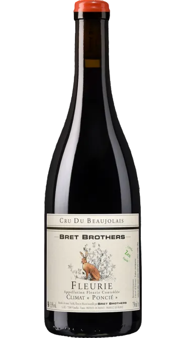Domaine des Bret Brothers, Fleurie Poncié cuvée Zen 2023, Gamay, Rouge, Beaujolais, France