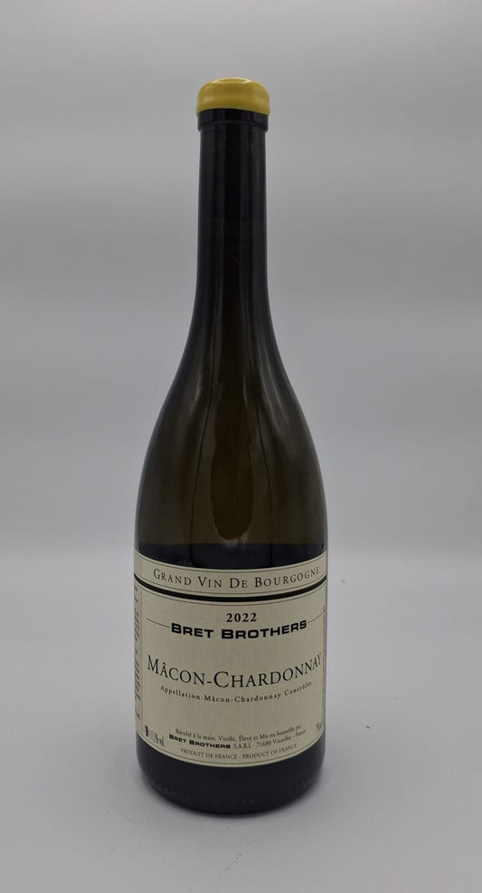 Domaine des Bret Brothers, Macon-Chardonnay 2022, Chardonnay, Blanc, Bourgogne, France