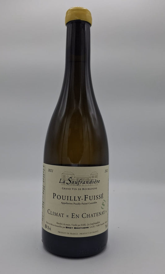 Domaine de la Souffrandiere, Pouilly Fuissé, en Chatennay, Cuvée Zen 2021, Chardonnay, Bourgogne, Blanc, France
