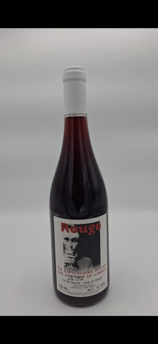 Domaine Le Clocher, Brendan Tracey, Loire, Le Capitalisme Rouge est un vin de garage 2022, Rouge, Loire, France
