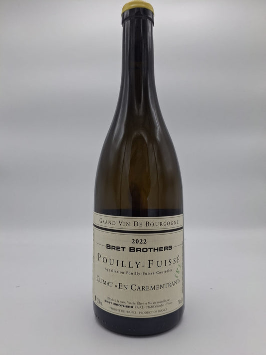 Domaine des Bret Brothers, Pouilly Fuissé en Carementrant 2022, Chardonnay, Blanc, Bourgogne, France