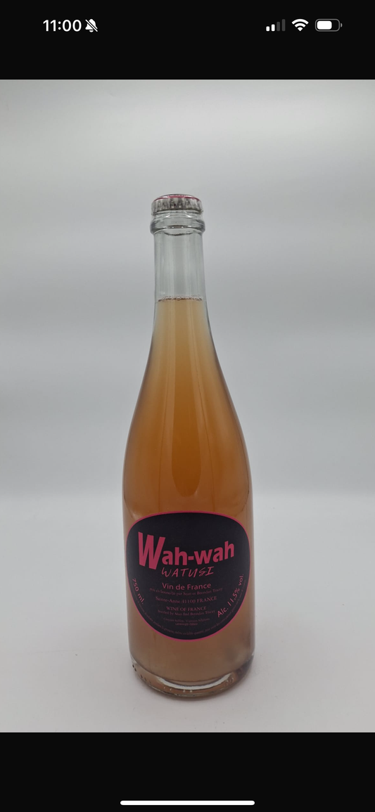Domaine Brendan Tracey, Loire, Wah-Wah Watusi 2022, Pineau d’Aunis, Gamay, PetNat, Loire, France