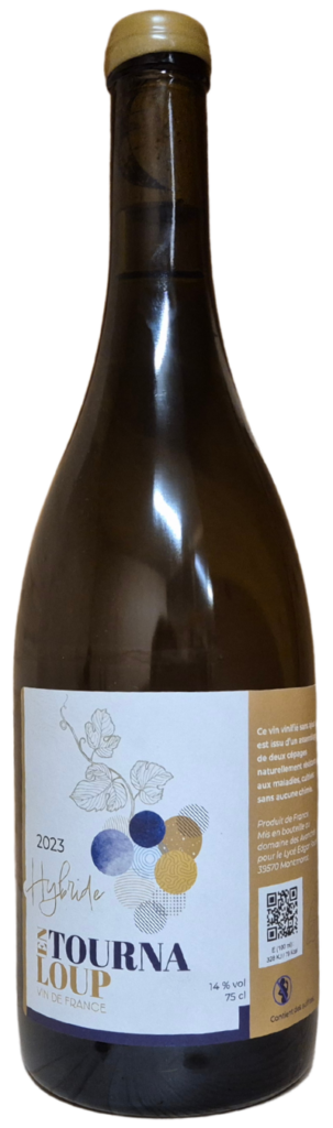 Domaine des Avanchés, Hybride Tournaloup blanc 2024, Jura, France