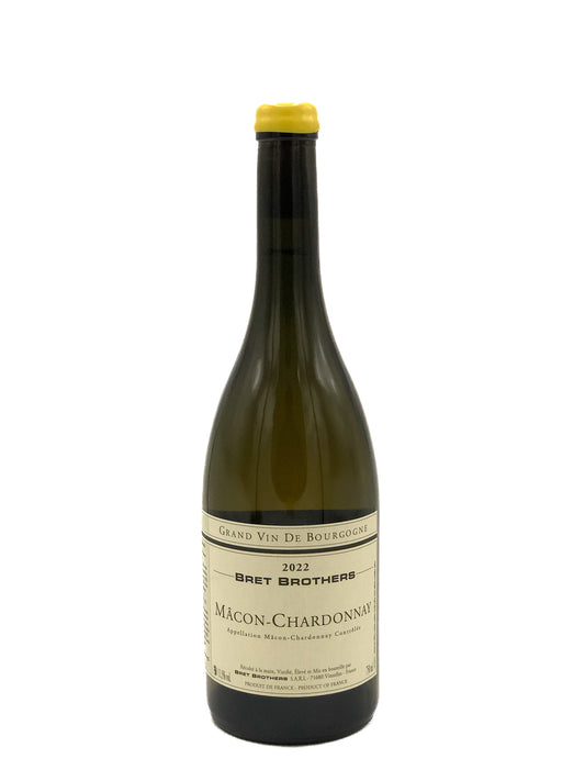 Domaine des Bret Brothers, Macon-Chardonnay 2022, Chardonnay, Blanc, Bourgogne, France