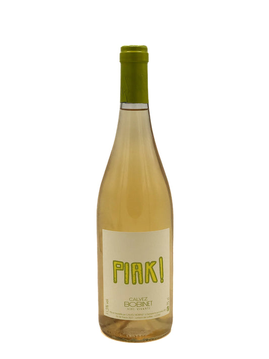 Domaine Calvez Bobinet, Piak Blanc, Cabernet Franc, Blanc de Noir, Loire, France