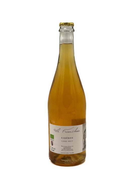 Domaine de la Franchaie, Eric Dubois, Cidéros, cidre, Blanc, Anjou, Loire, France