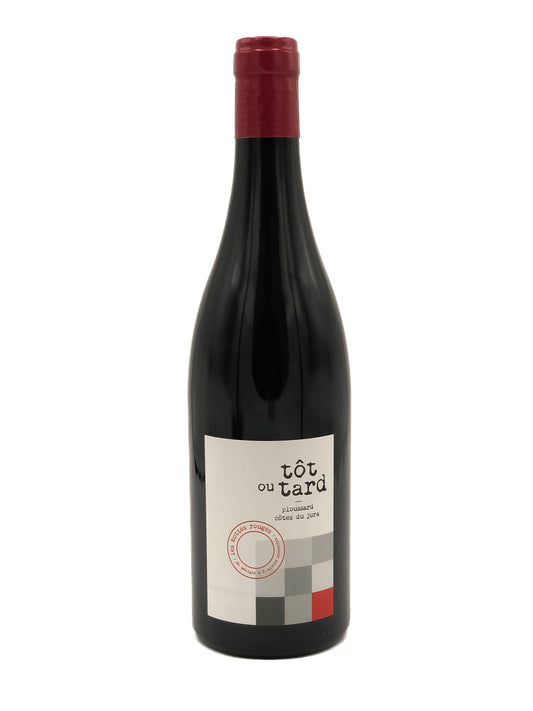Domaine Les Bottes Rouges, Côtes du Jura, Tôt ou Tard 2023, Ploussard , Rouge, Jura, France