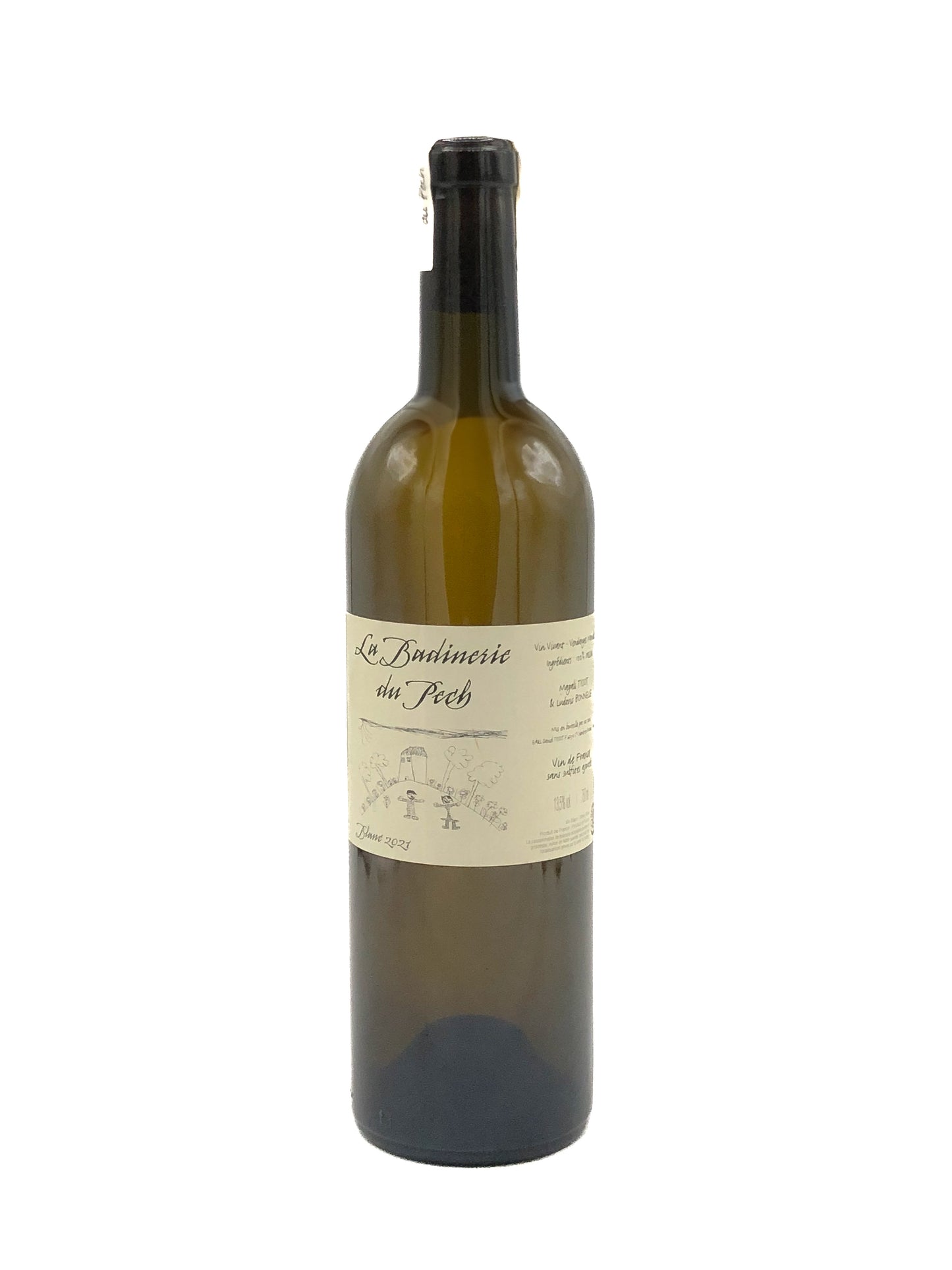Domaine du Pech, Magali Tissot et Ludovic Bonnelle, la Badinerie du Pech Blanc 2021, Sauvignon, Sud Ouest, France