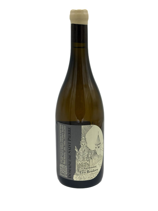 Domaine de Saint-Pierre, Fabrice Dodane, Les brûlées, 2020, Chardonnay, blanc, AOC Arbois, Jura, France