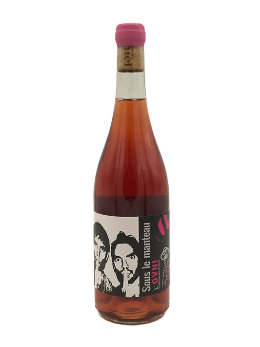 Domaine Amiel, Sous le Manteau OVNI 2022, Rosé, Merlot, Clairette, Grenache Blanc, Carignan, Languedoc, France